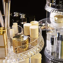 Charger l&#39;image dans la galerie, High Quality 360° Rotating Crystal Cosmetic Storage Box
