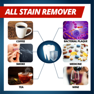 InstaWhitePlus™ Intensive Stain Removal Whitening Toothpaste